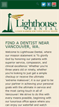 Mobile Screenshot of lighthousedental.net